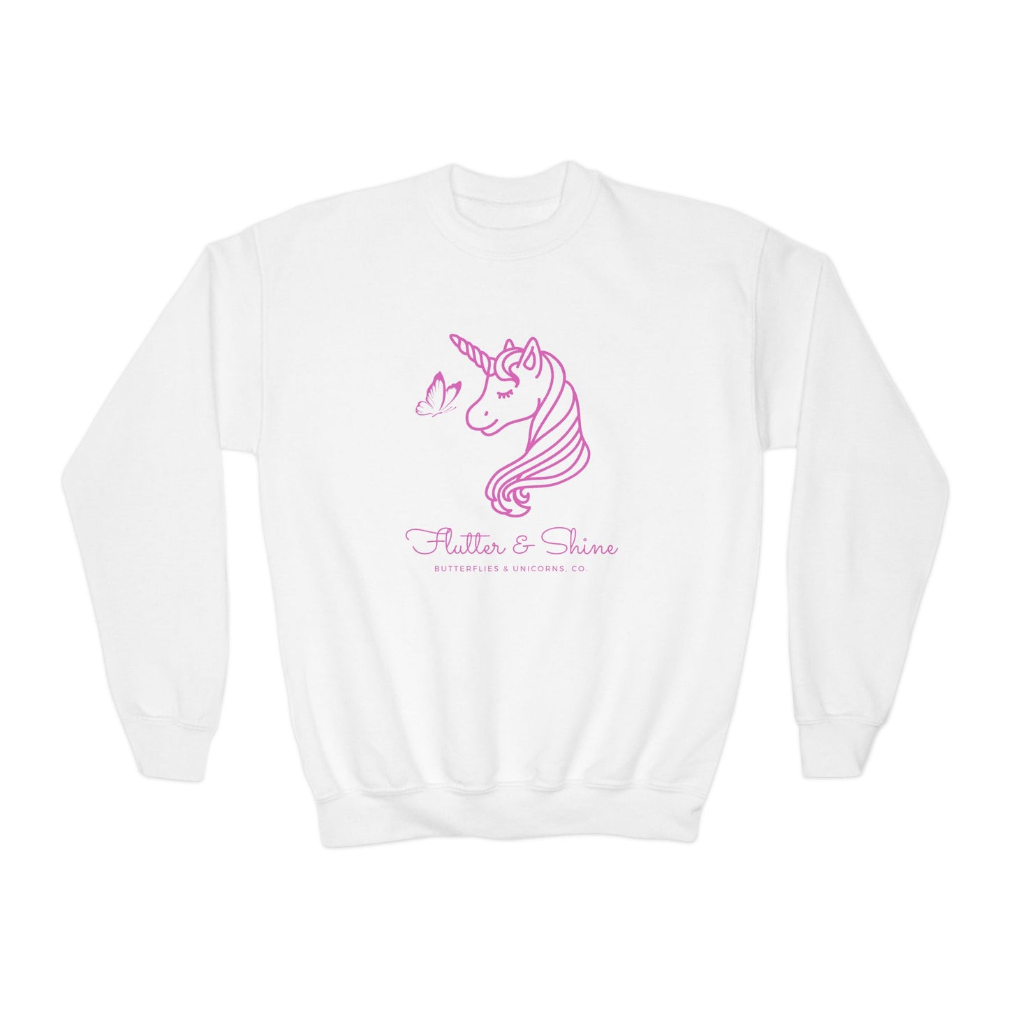 In Pink Kids Crewneck Sweatshirt