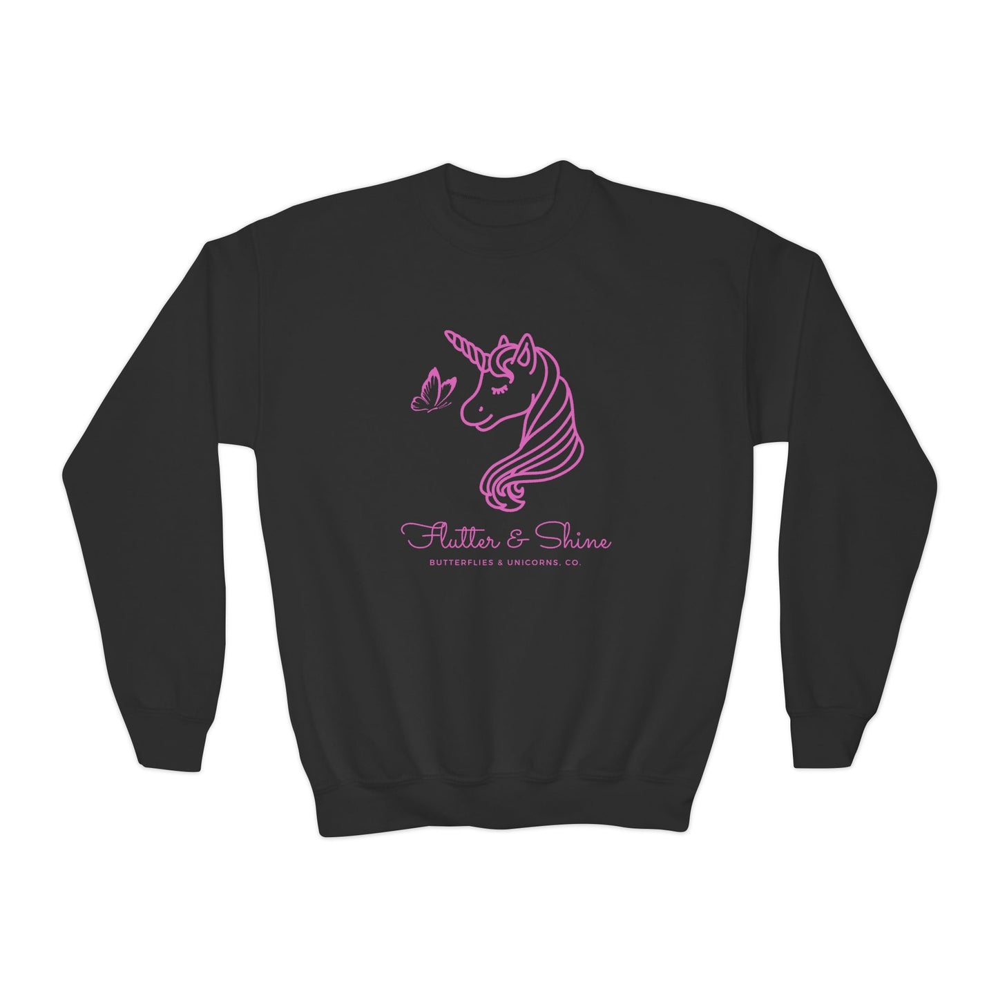 In Pink Kids Crewneck Sweatshirt