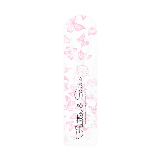 Flutter & Shine Bookmark White